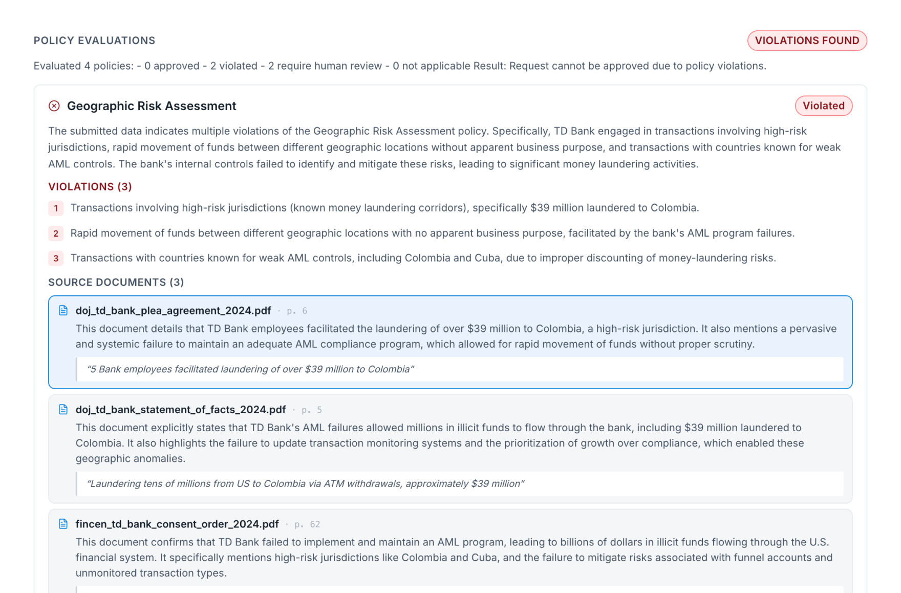 SARForge human review and filing control workflow